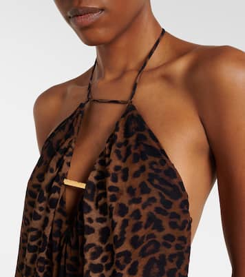 x Rosie Huntington-Whiteley Tammy maxi dress | ViX Paula Hermanny