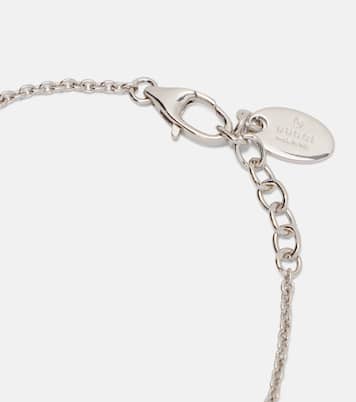 Interlocking G embellished chain bracelet | Gucci