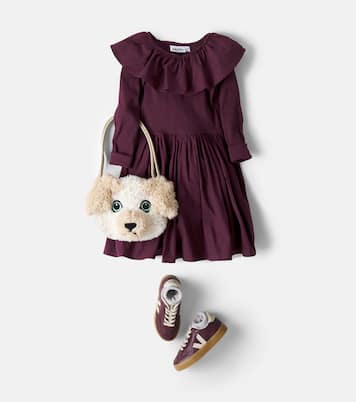 Cille cotton jersey and poplin dress | Molo