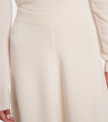 Wool and cashmere midi skirt | Jardin des Orangers