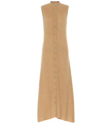 Midikleid aus einem Mohairgemisch | Rabanne