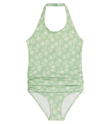 Gruppy stretch-jersey swimsuit | Caramel