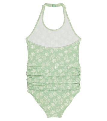 Gruppy stretch-jersey swimsuit | Caramel