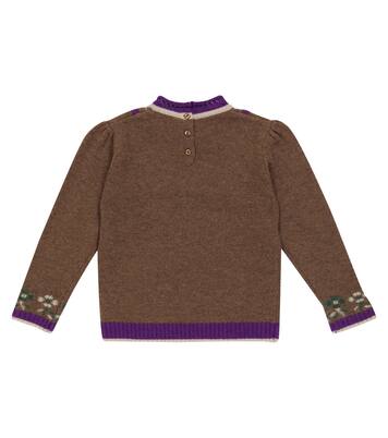 Saturn wool sweater | Caramel