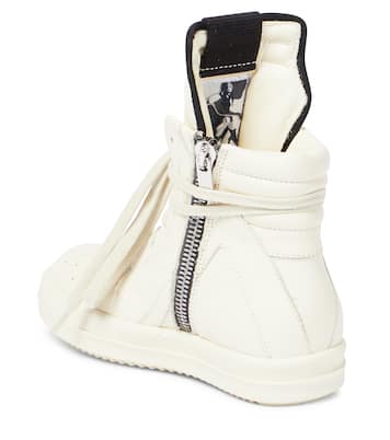 Baskets Geobasket en cuir | Rick Owens Kids