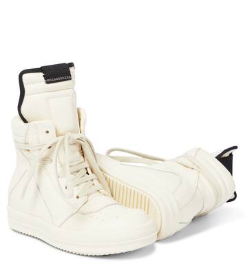 Baskets Geobasket en cuir | Rick Owens Kids