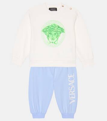 Baby Medusa sweatshirt and sweatpants set | Versace Kids