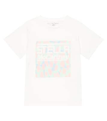 Logo printed cotton jersey T-shirt | Stella McCartney Kids