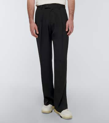 Pantalones anchos plisados | Amiri