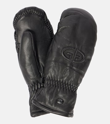 Hilja leather ski mittens | Goldbergh