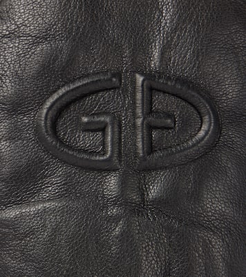 Hilja leather ski mittens | Goldbergh