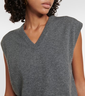 N°243 Spencer cashmere-blend sweater vest | Extreme Cashmere