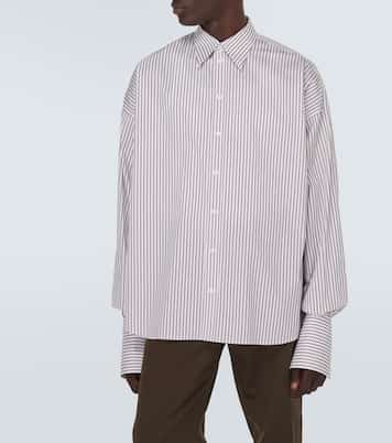 Striped cotton poplin shirt | Dolce&Gabbana