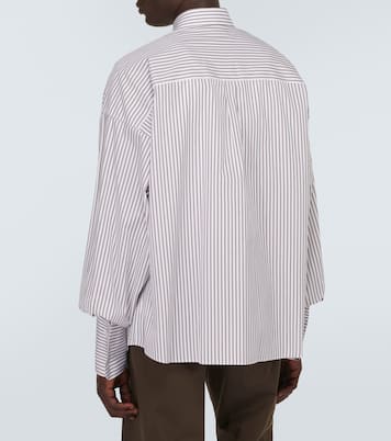 Striped cotton poplin shirt | Dolce&Gabbana