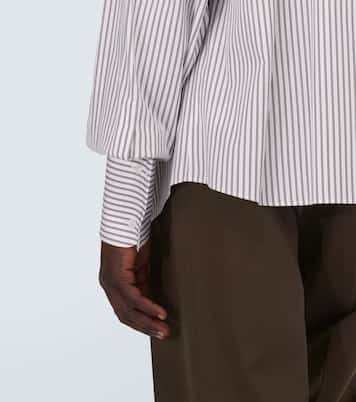 Striped cotton poplin shirt | Dolce&Gabbana