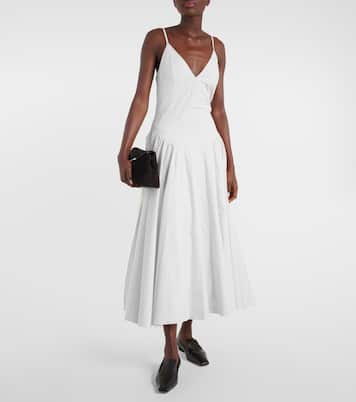 Vestido Solene de popelín de algodón | Tove