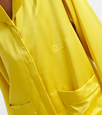 Pyjama-Hemd Elegante Vasaio aus Seide | Max Mara