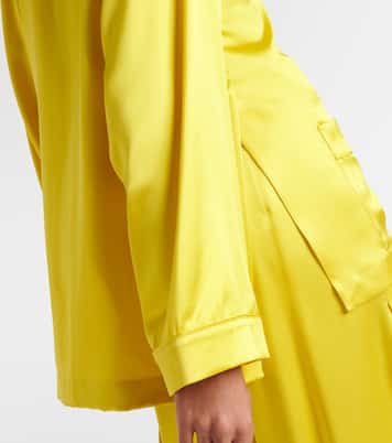 Pyjama-Hemd Elegante Vasaio aus Seide | Max Mara