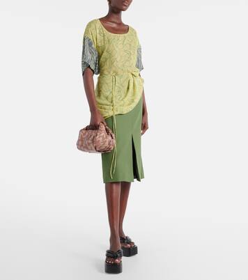 Robe imprimée | Dries Van Noten