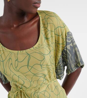 Robe imprimée | Dries Van Noten