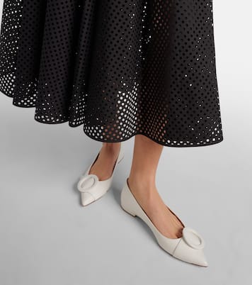 Venezia leather ballet flats | Gianvito Rossi