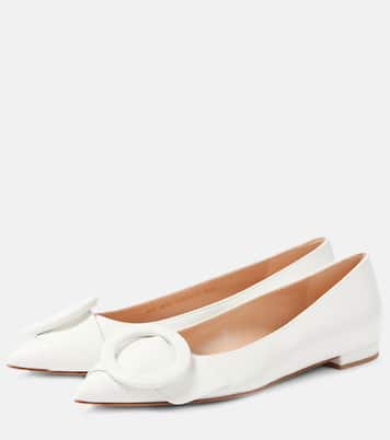Venezia leather ballet flats | Gianvito Rossi