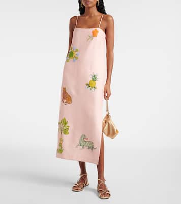 Sandales Ayla en cuir métallisé | Jimmy Choo