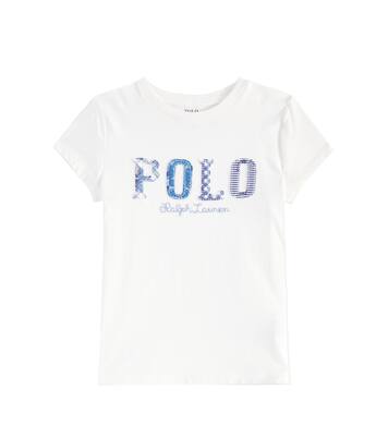 Printed cotton jersey T-shirt | Polo Ralph Lauren Kids
