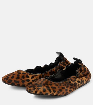 Belna calf hair ballet flats | Isabel Marant