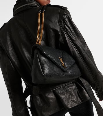 Calypso Medium leather shoulder bag | Saint Laurent