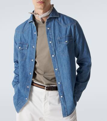 Denim shirt | Brunello Cucinelli