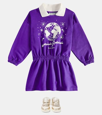 Robe sweat-shirt Society en coton | Mini Rodini