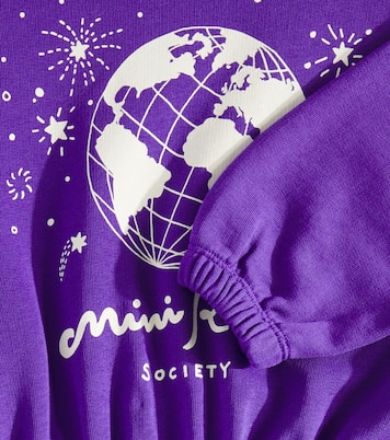 Robe sweat-shirt Society en coton | Mini Rodini