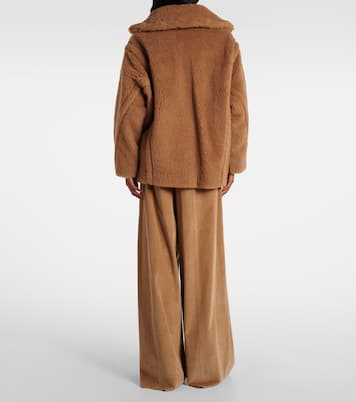 Abrigo cruzado de tejido Teddy | Max Mara