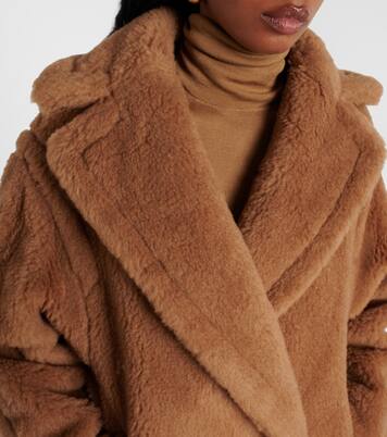 Abrigo cruzado de tejido Teddy | Max Mara