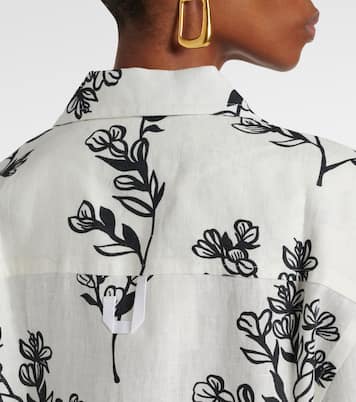Bedrucktes Hemd Jean aus Leinen | Jacquemus