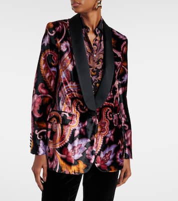 Blazer aus Samt | Etro