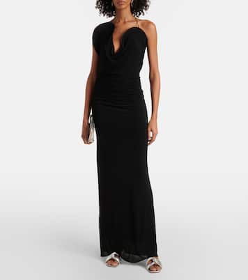 Pantoletten Amour aus Metallic-Leder | Gianvito Rossi