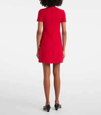 Crepe Couture bow-detail minidress | Valentino