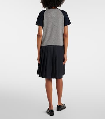 T-Shirt aus Kaschmir | Prada