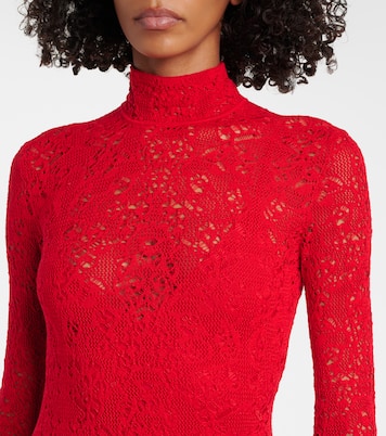 Lethe pointelle wool and silk maxi dress | Gabriela Hearst