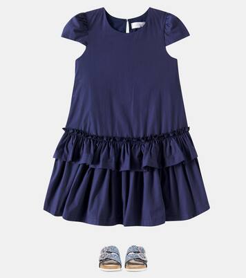 Glitter embellished sandals | Monnalisa