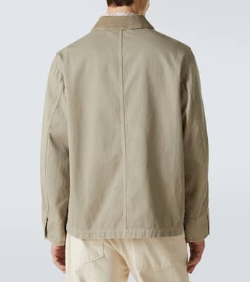 Embroidered cotton twill field jacket | Burberry