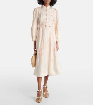 Plateausandalen Calakala 85 aus Metallic-Leder | Christian Louboutin