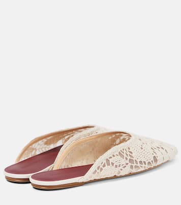 Crochet mules | Magda Butrym