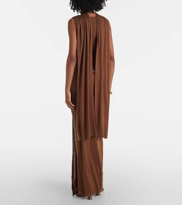 Maxikleid Nou aus einem Seidengemisch | Aya Muse