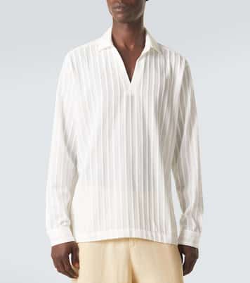 Ridley striped polo shirt | Orlebar Brown