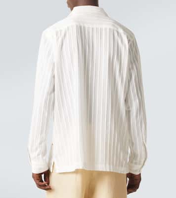 Ridley striped polo shirt | Orlebar Brown