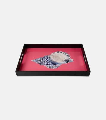 Shell lacquered wooden tray | Les-Ottomans
