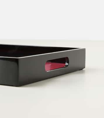 Shell lacquered wooden tray | Les-Ottomans